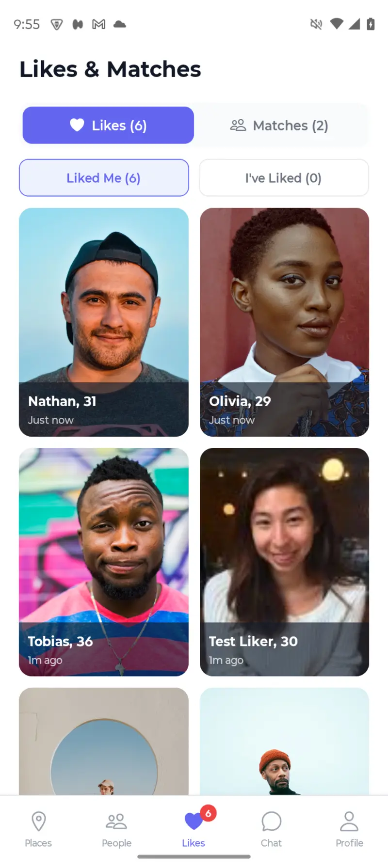 Likes & Matches